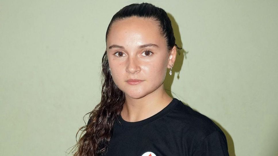 La schiacciatrice Delia Giova al TeamVolley