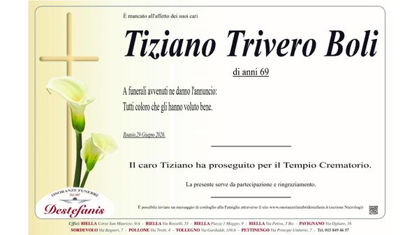 Tiziano Trivero Boli 