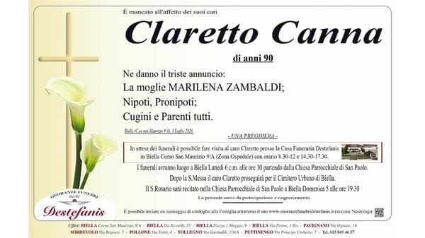 Claretto Canna