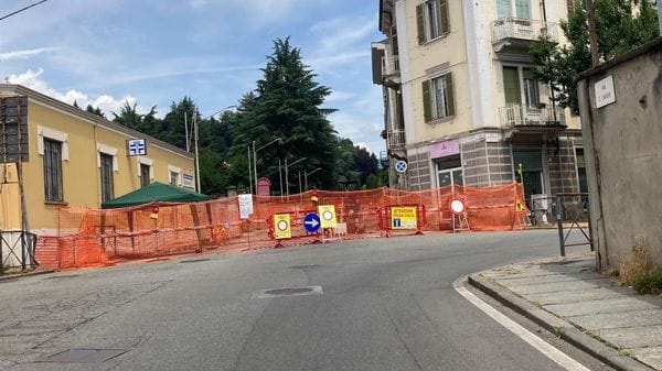 Una notte senz’acqua nel centro di Biella
