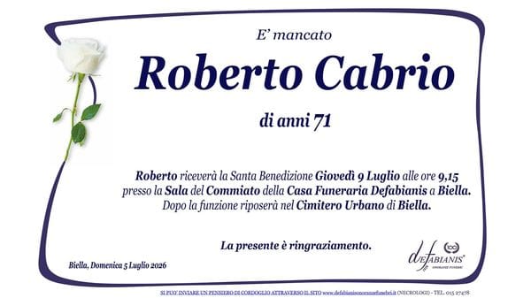 Roberto Cabrio