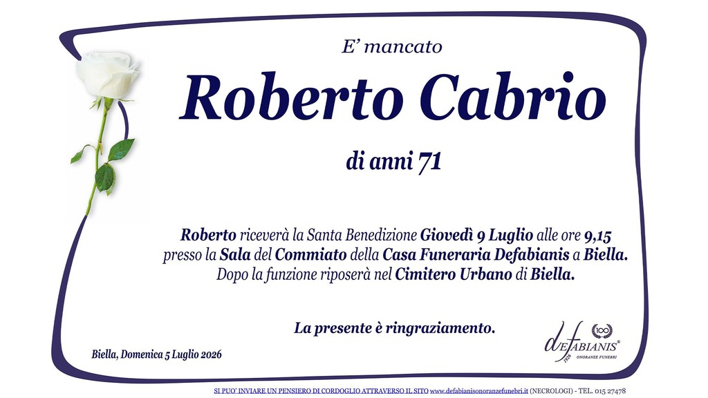 Roberto Cabrio