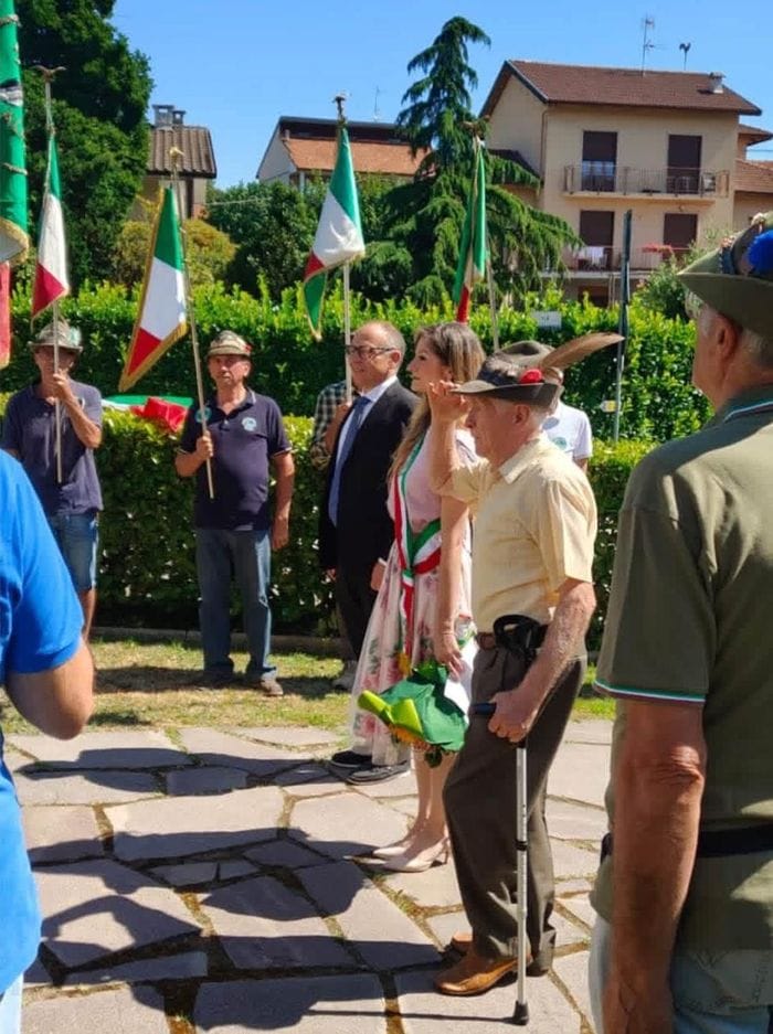 A Sala festa per i 40 anni da capogruppo alpini di Roberto Tessarolo. Fotogallery