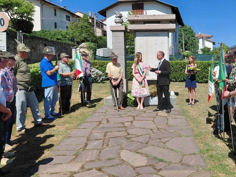 A Sala festa per i 40 anni da capogruppo alpini di Roberto Tessarolo. Fotogallery