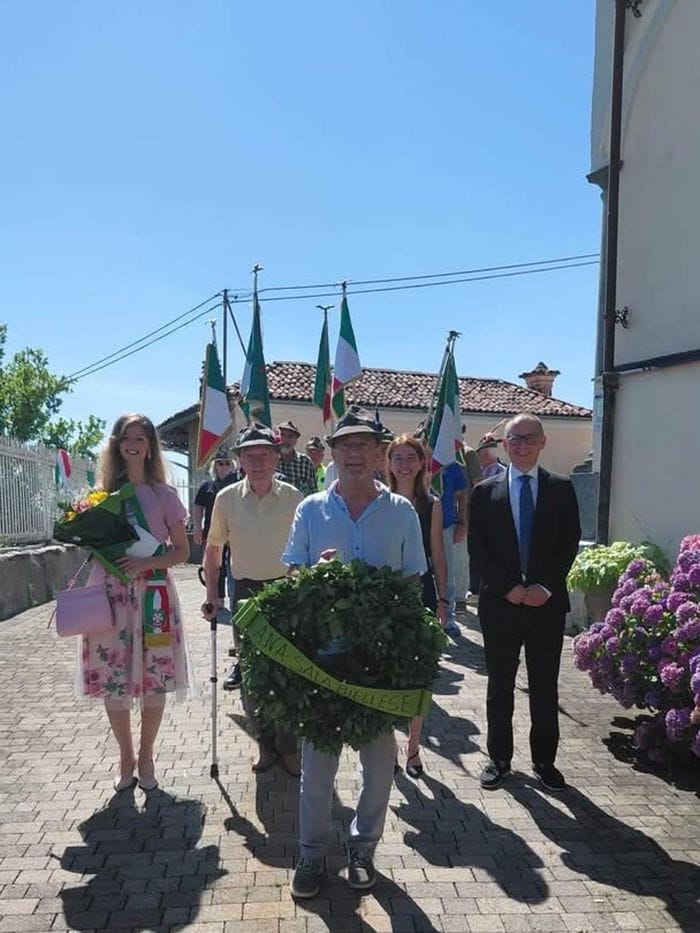 A Sala festa per i 40 anni da capogruppo alpini di Roberto Tessarolo. Fotogallery