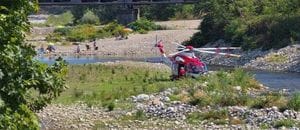È biellese l’uomo che ha tratto in salvo la bambina nel fiume Sesia a Romagnano