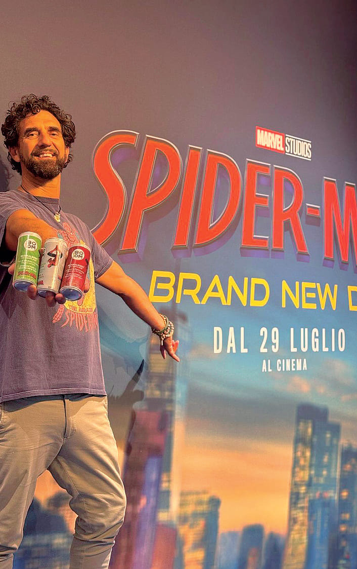 NaturalBoom, lattine in limited edition  per “Spider-Man: brand new day”