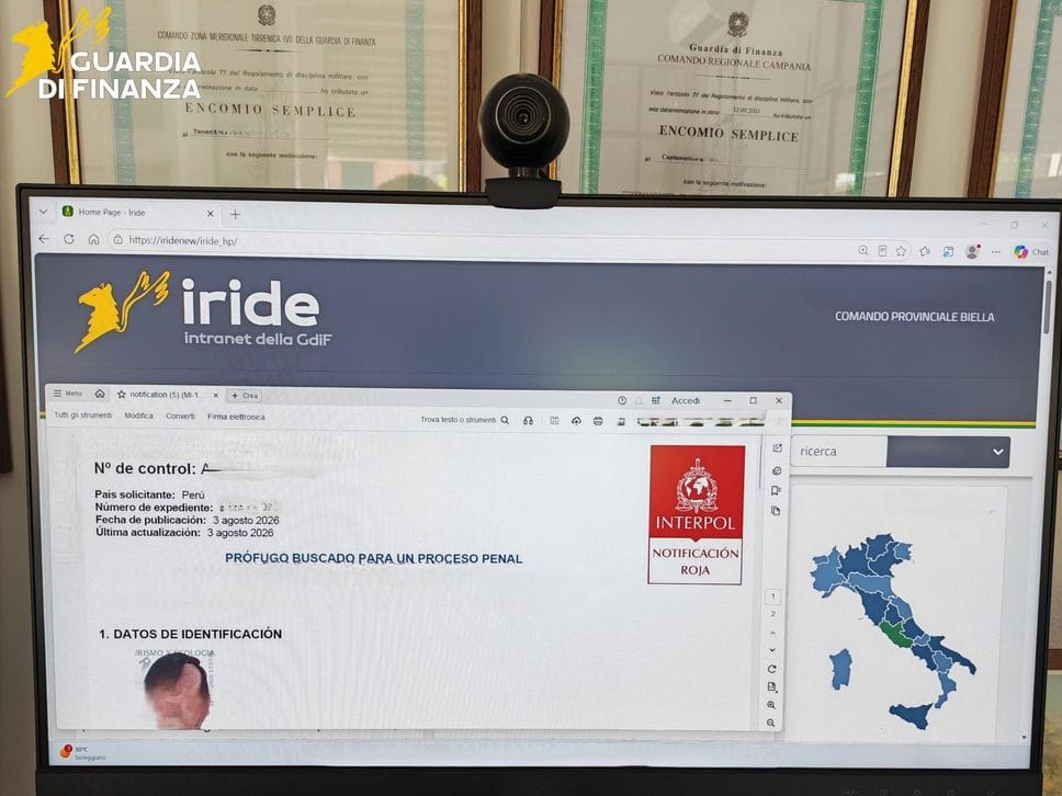 Abusò di una donna in Perù nel 2021 e fuggì in Italia: preso a Valdilana