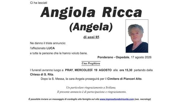 Angiola Ricca (Angela)