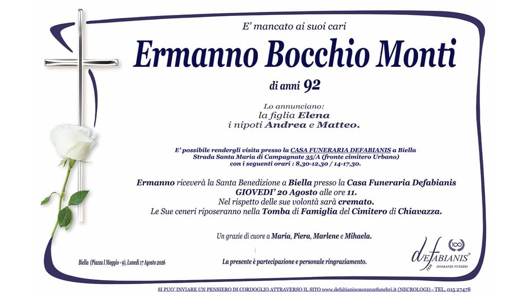 Ermanno Bocchio Monti