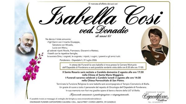 Isabella Cosi 