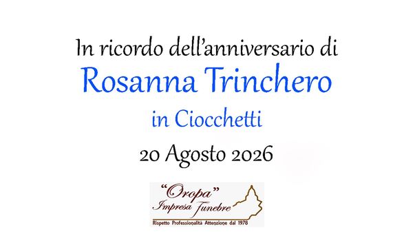 Rosanna Trinchero