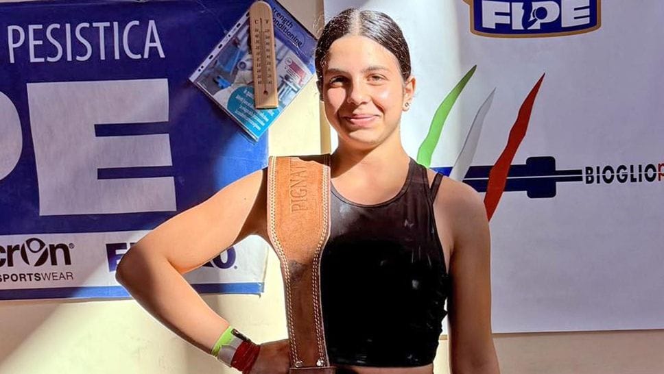 Noemi Intermite sabato in gara all’Europeo U15