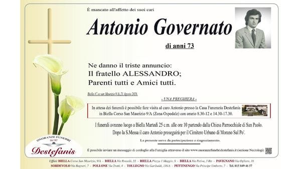 Antonio Governato