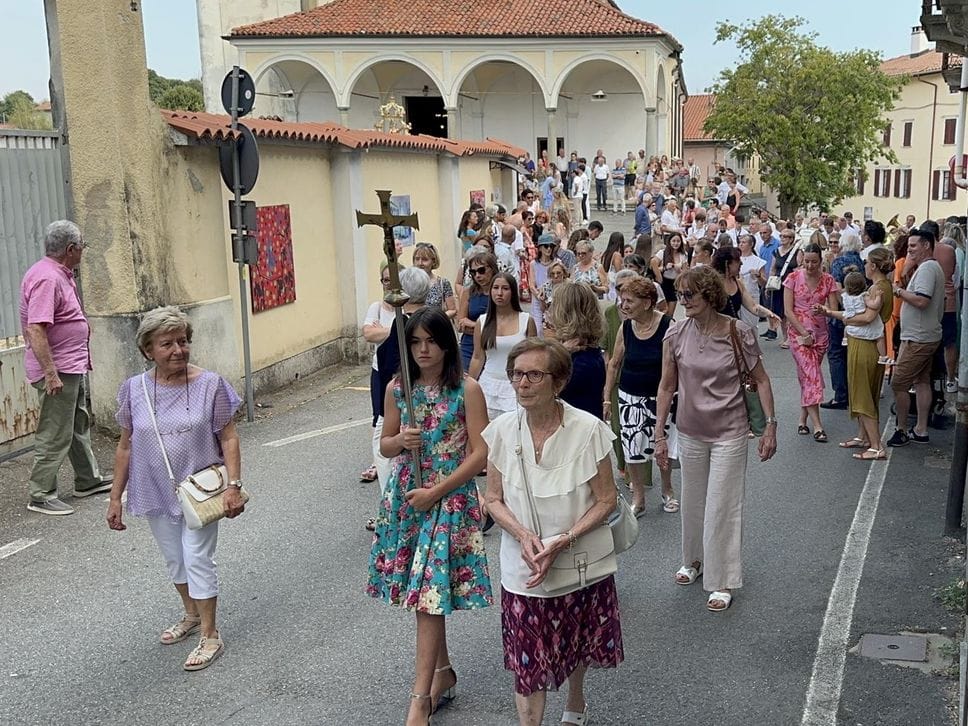 In tanti a Torrazzo dalla Francia per la festa dell’Assunta. Foto
