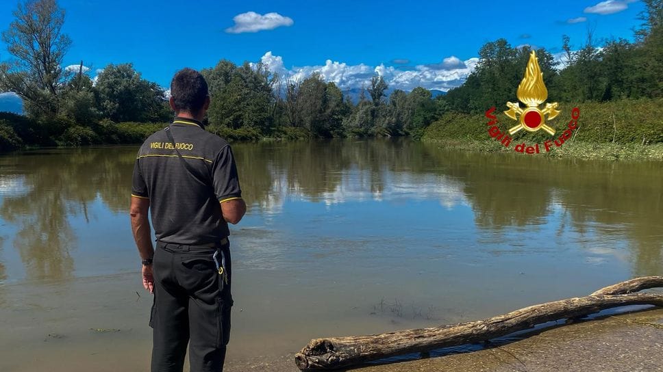 Continuano le ricerche dell’uomo disperso nel torrente Cervo. Chiusi i guadi di Castelletto e Gifflenga