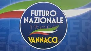 Imbrattata la sede di Biella di Futuro Nazionale