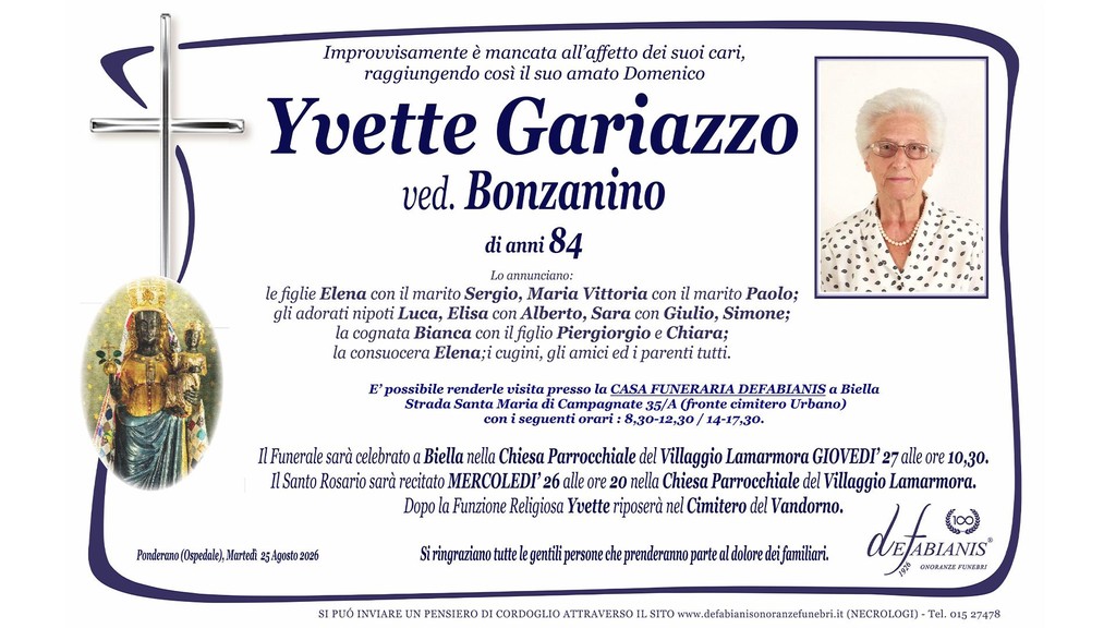Yvette Gariazzo
