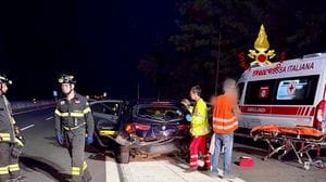 Incidente in superstrada, quattro feriti