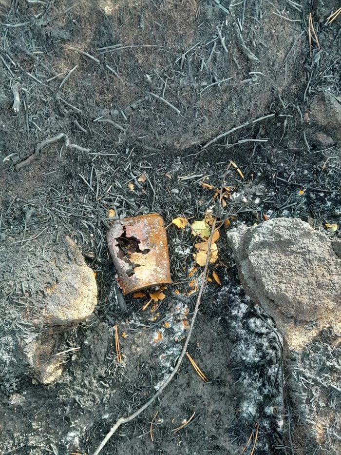 Le prime foto del Monte Barone dopo la distruzione dell’incendio