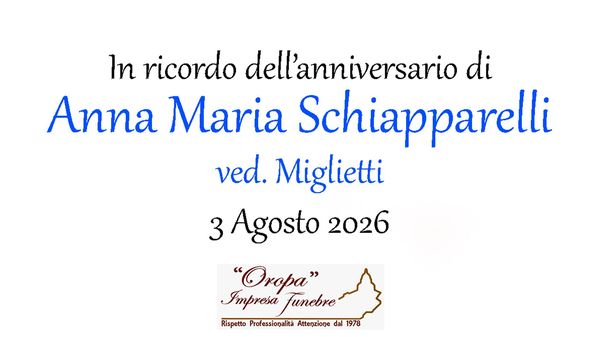 Anna Maria Schiapparelli