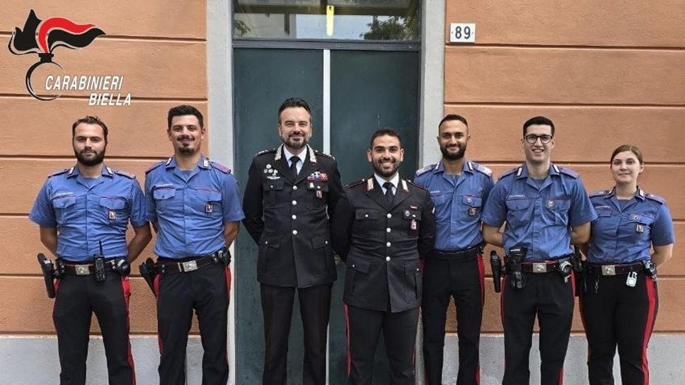 Nuovo comandante alla stazione dei carabinieri di Candelo