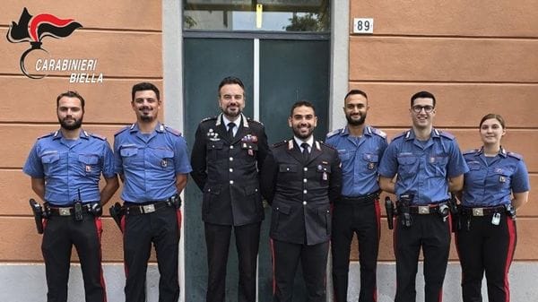 Nuovo comandante alla stazione dei carabinieri di Candelo
