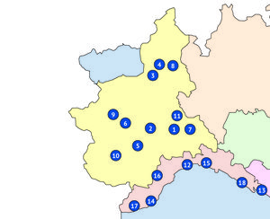 Nel girone della Biellese altre 10 piemontesi e 7 liguri