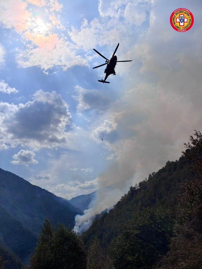 Volontario dell’Aib si sente male sul Monte Barone, elitrasportato in ospedale