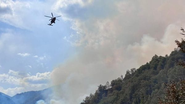 Volontario dell’Aib si sente male sul Monte Barone, elitrasportato in ospedale