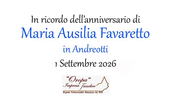 Maria Ausilia Favaretto