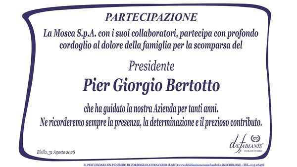 Pier Giorgio Bertotto