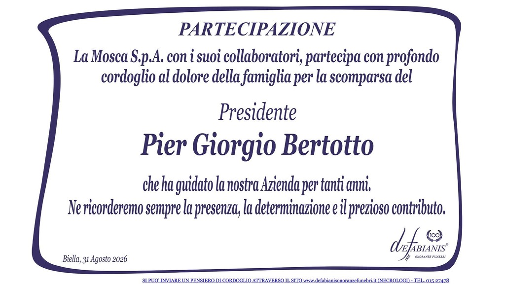Pier Giorgio Bertotto