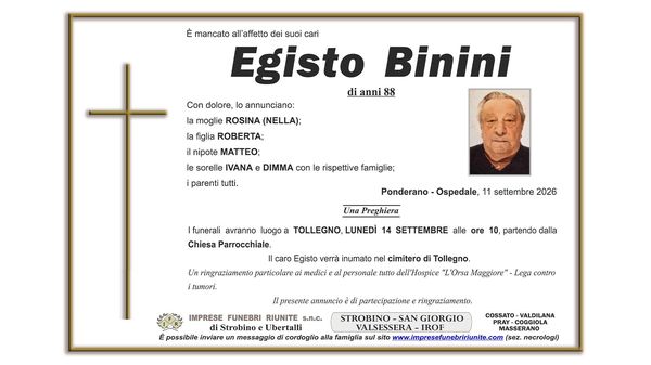 Egisto Binini