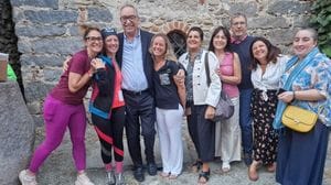 In tanti a Candelo per la camminata nel ricordo di Cristian Bonifacio. Foto