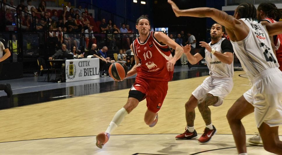 Il Paok batte Milano di fronte a 2100 biellesi 