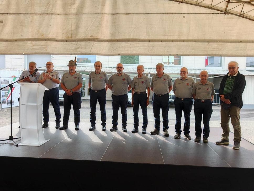 Venticinque anni di Protezione civile. Inaugurata la sede. Foto
