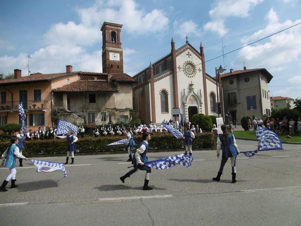 La festa per i 1.030 anni di Sandigliano