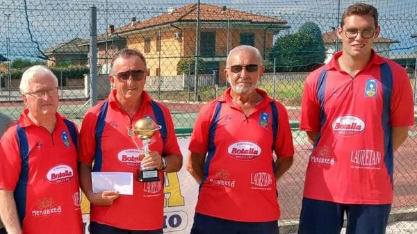 Il Crc Gaglianico vince  la 74ª Boccia d’Oro