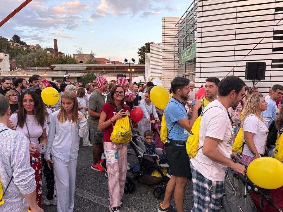 La fotogallery della “Pigiama Run” 2026