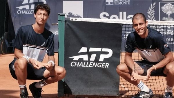 Tennis, Forti e Romano vincono il doppio del Biella Collezioni. In singolare attesa per Caniato