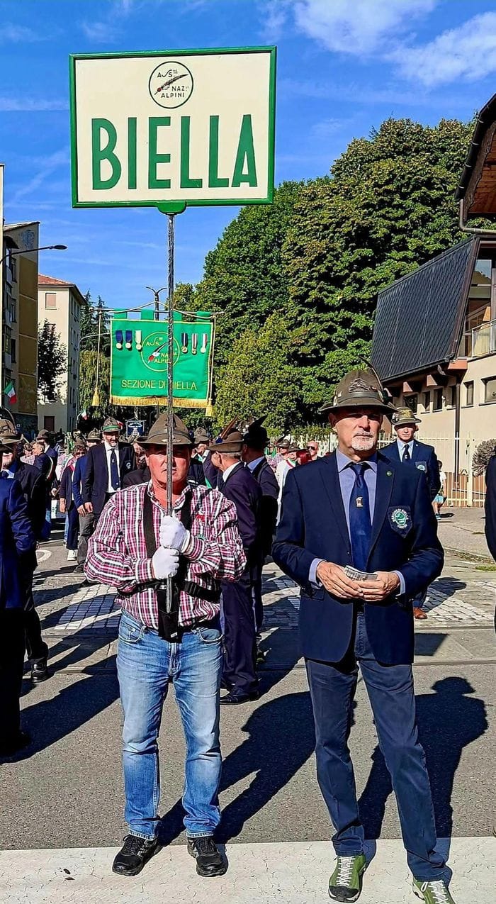 Gli alpini biellesi a Pinerolo per il raduno del 1° Raggruppamento. Le foto