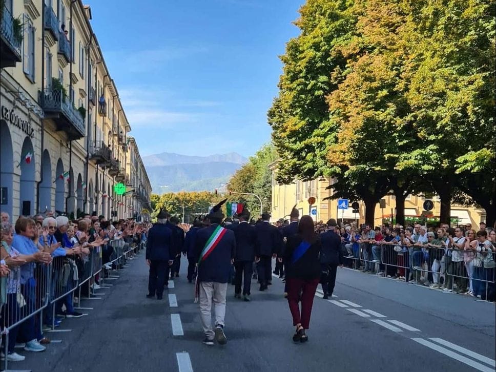 Gli alpini biellesi a Pinerolo per il raduno del 1° Raggruppamento. Le foto