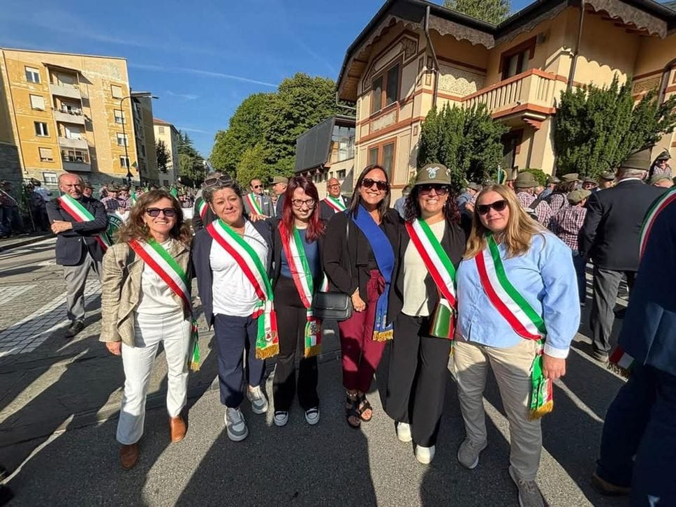 Gli alpini biellesi a Pinerolo per il raduno del 1° Raggruppamento. Le foto