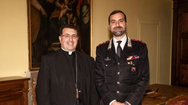 Il Vescovo ha incontrato il nuovo comandante dei carabinieri