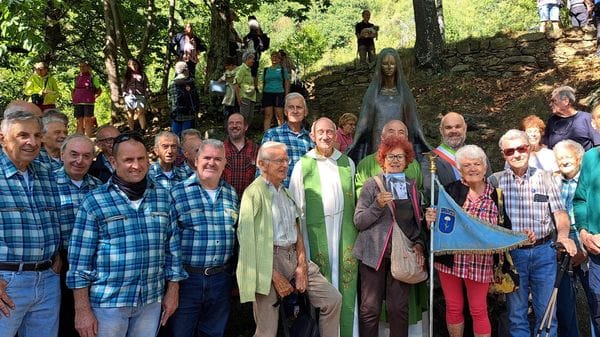 A Bagneri in tanti per la Madonna del Piumin