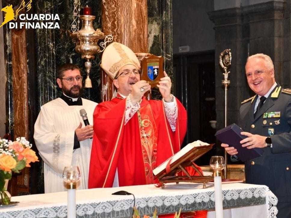 La festa del patrono della finanza a Oropa