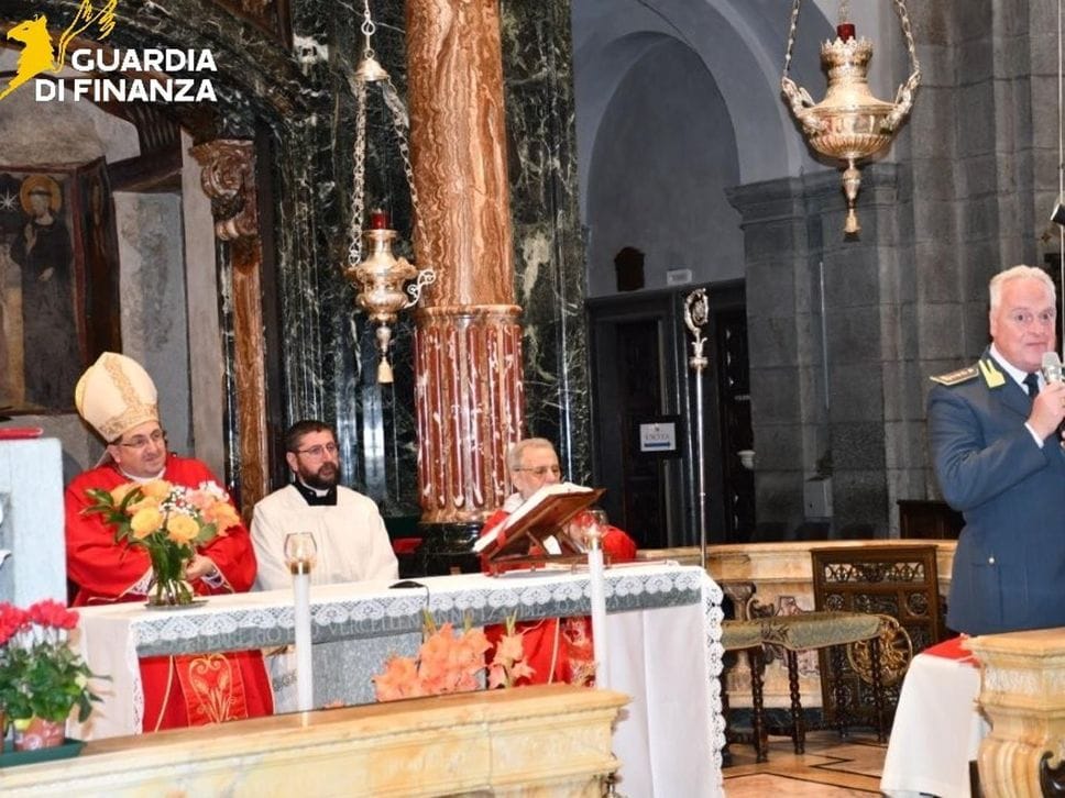 La festa del patrono della finanza a Oropa