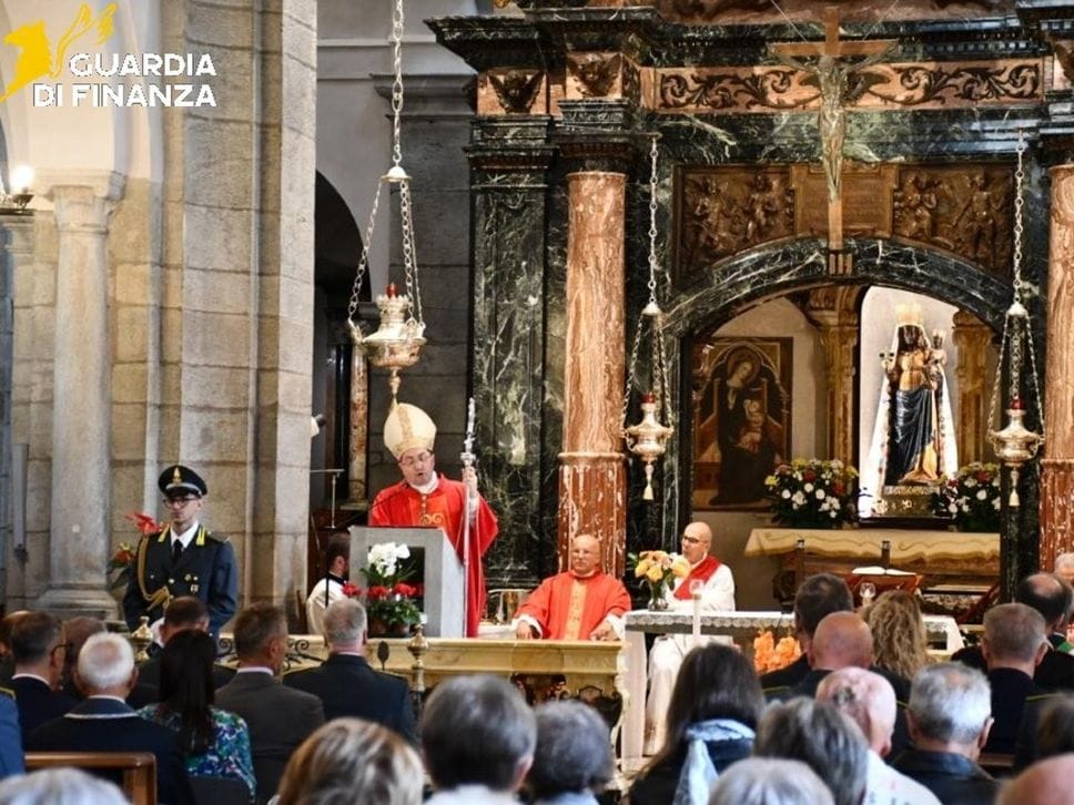 La festa del patrono della finanza a Oropa