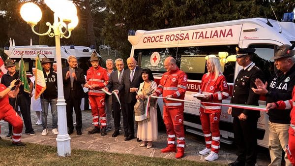 La Croce Rossa Italiana di Cossato ha una nuova ambulanza